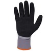 Proflex By Ergodyne Gray Coated Waterproof Winter Work Gloves, L, PR 7501